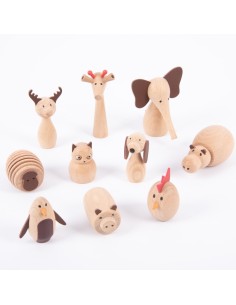Animales Amigo madera