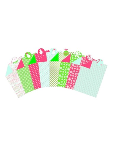 Cartulina decorada 25x35 Navidad 1