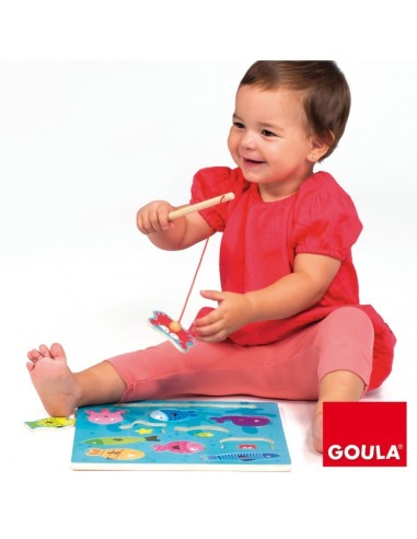 Puzzle pesca magnético