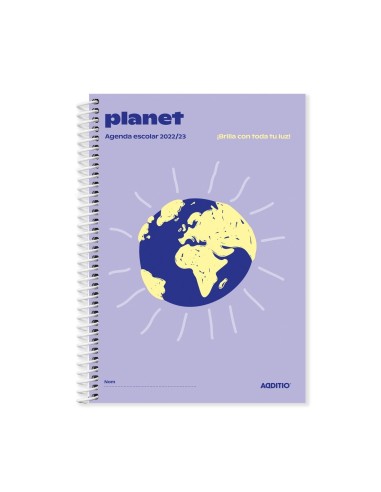 Agenda escolar Planet