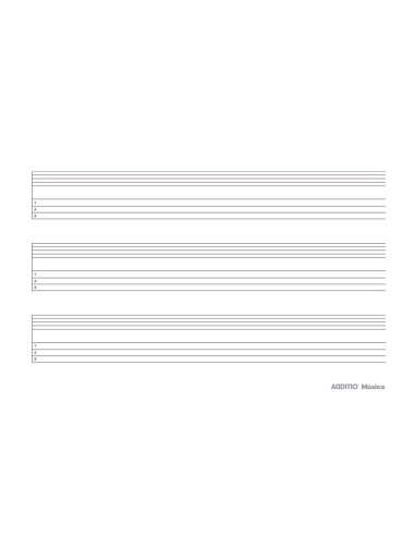 Cuaderno de música UKELELE