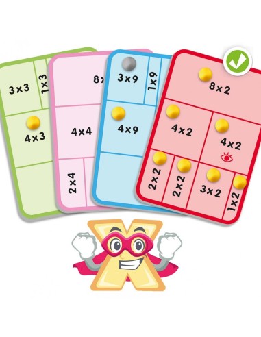 Aprende y comprende las tablas de multiplicar