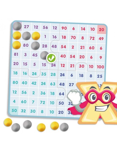 Aprende y comprende las tablas de multiplicar