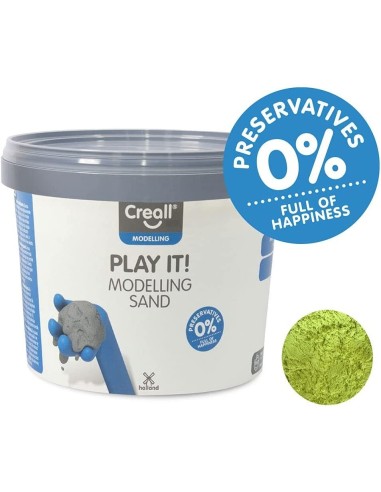 Arena mágica para modelar CREALL 750g COLORES