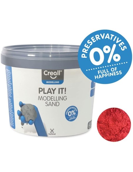 Arena mágica para modelar CREALL 750g COLORES