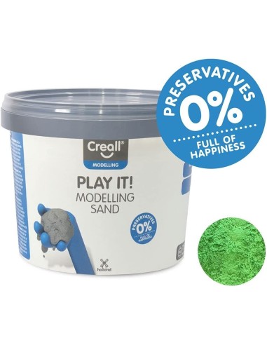 Arena mágica para modelar CREALL 750g COLORES