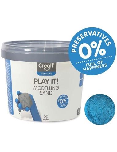 Arena mágica para modelar CREALL 750g COLORES