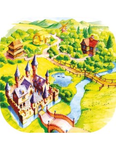 Tapiz CASTILLO para bandeja TUFF grande