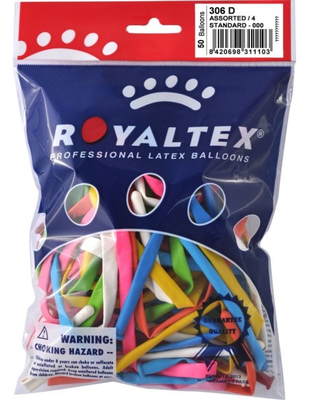 Globos modelar 50u