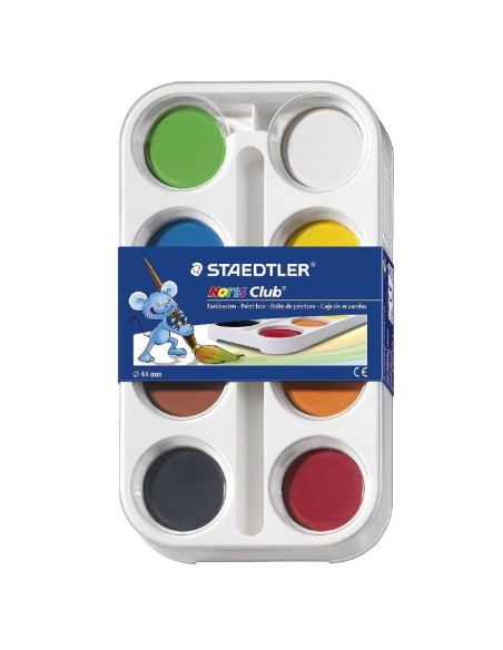 Acuarelas Staedtler 8 colores