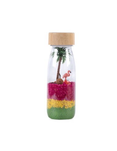 Botella sensorial SPY Flamingo