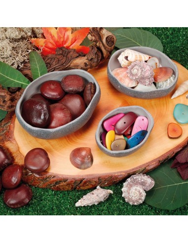 Cuencos rústicos para clasificar