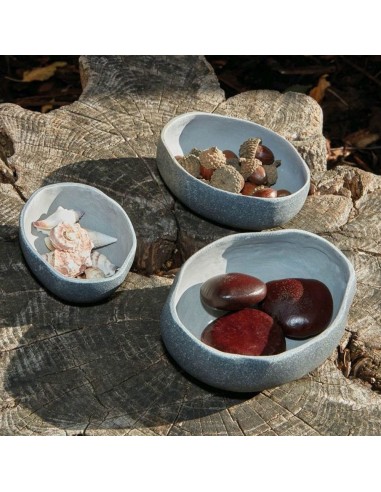Cuencos rústicos para clasificar