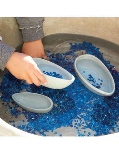 Vasos rústicos para verter