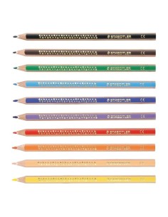Lápiz TRIPLUS Jumbo Staedtler Unicolor 12u.