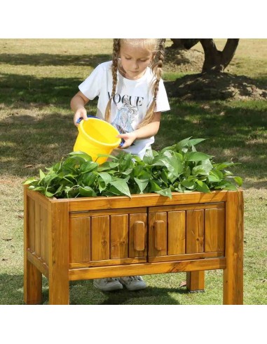 Jardinera con ventana