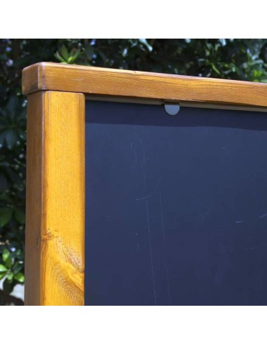 Pizarra de exterior con caballete 2 caras