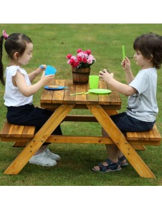 Mesa de picnic Madera INFANTIL 2
