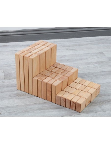 Bloques construcción madera