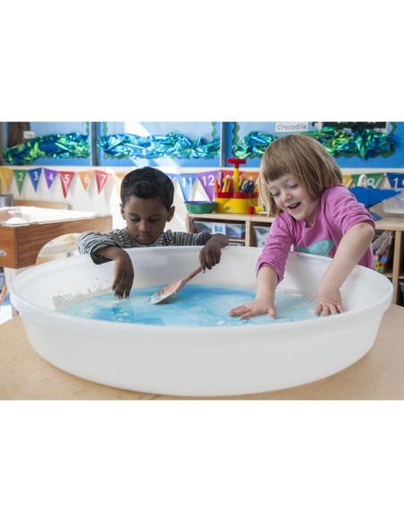 Bandeja Redonda de experimentación Negra