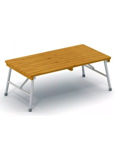 Mesa de exterior pleglable