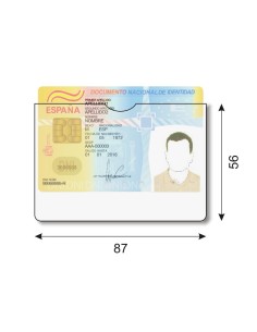 Portacarnets NIF 87x56