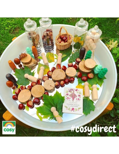 Bandeja Redonda de experimentación blanca