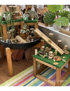 Plataformas con césped 2