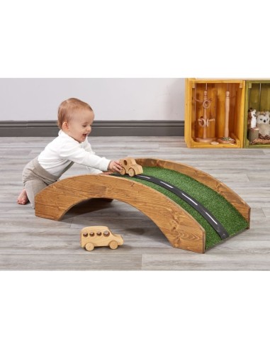 Mini puente de césped