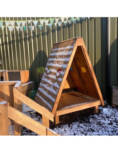 Casita del bosque de madera
