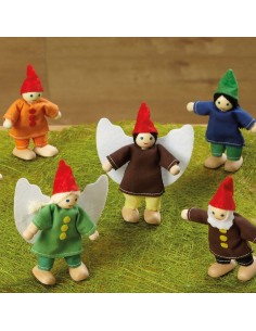 Amigos del bosque de madera