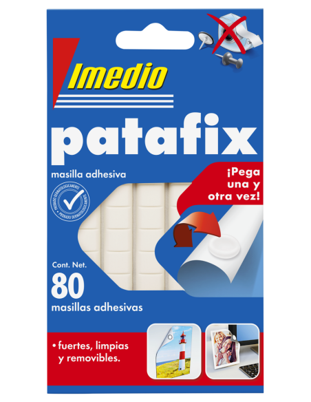 Masilla adhesiva Patafix blanca