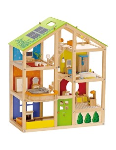 Casa madera con muebles 2