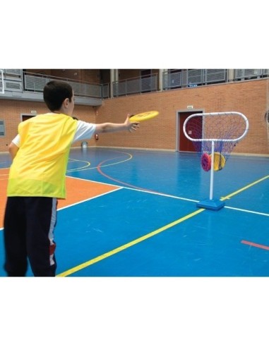 Portería lanzamiento discos