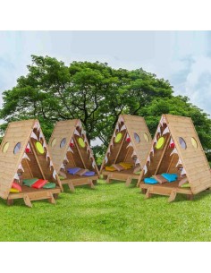 Casita del bosque Pack 4