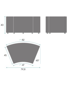 Pouffe ARC 2