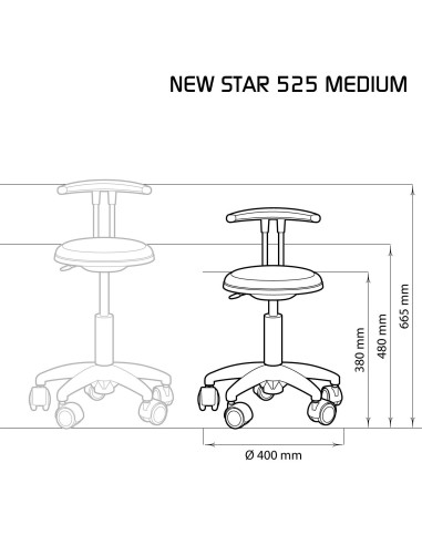 Silla Educadora Genito New Star
