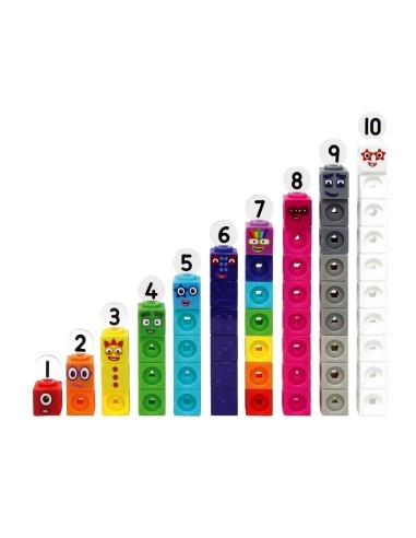 Multicubos Numberblocks 1-10
