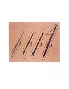 Encajable viento madera