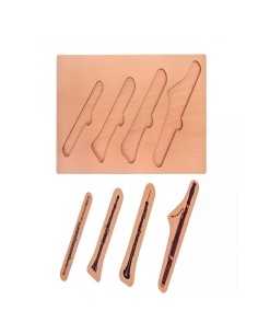 Encajable viento madera 2