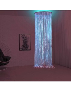 Cortina sensorial de fibra óptica