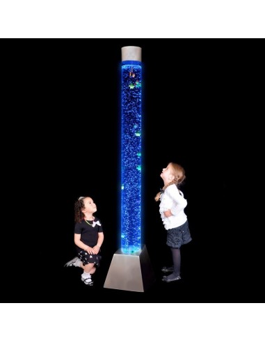 Tubo de burbujas con peces 183 cm