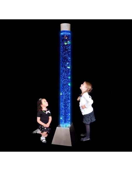 Tubo de burbujas con peces 183 cm