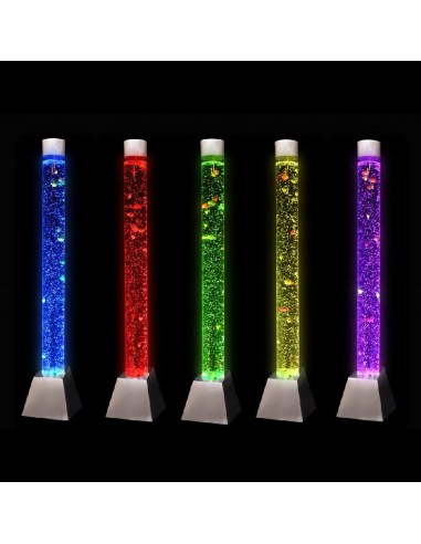 Tubo de burbujas con peces 183 cm