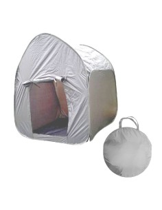 Tienda sensorial blanca para proyección