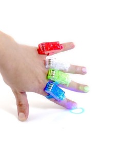 Linterna sensorial para dedos 12u