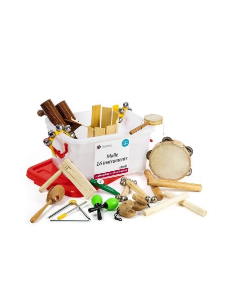 Cofre con 16 instrumentos