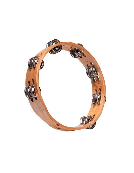 Corona de címbalos de madera 25 cm