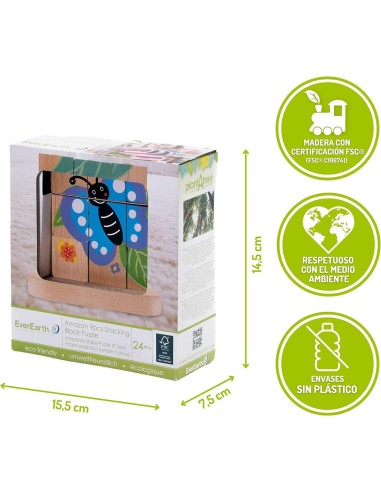 Rompecabezas de la oruga a la mariposa