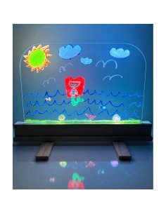 Pizarra LED Transparente